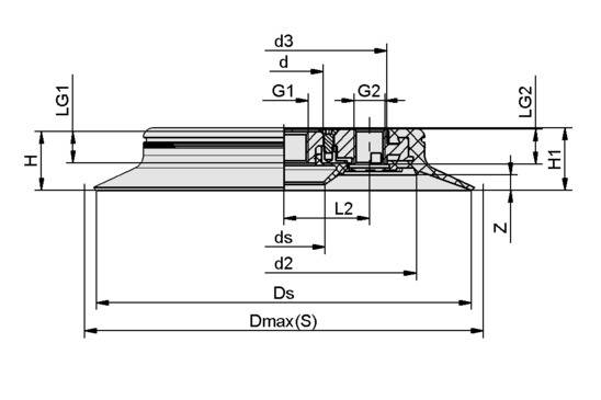 SPC 210 NBR-55 G1/2-IG