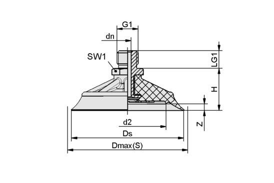 SHFN 85 NK-45 G1/4-AG MOS-TV