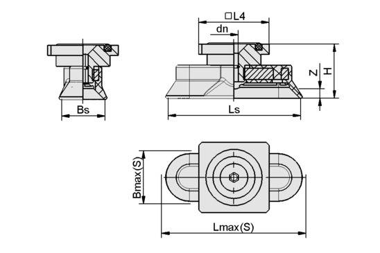 SAOG-S 60x20 NBR-60 RA
