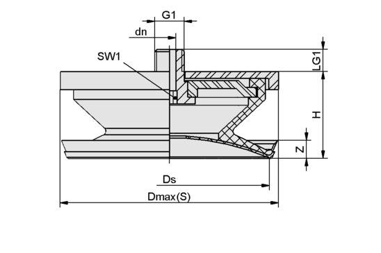 SPL-HT 120 FPM-F-65 G1/4-AG