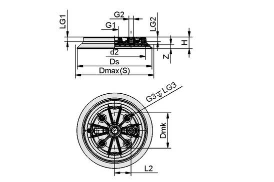 SUF 210 NBR-60 G1/2-IG
