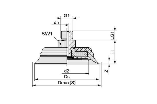 SHFN 50 NK-45 G1/4-AG E