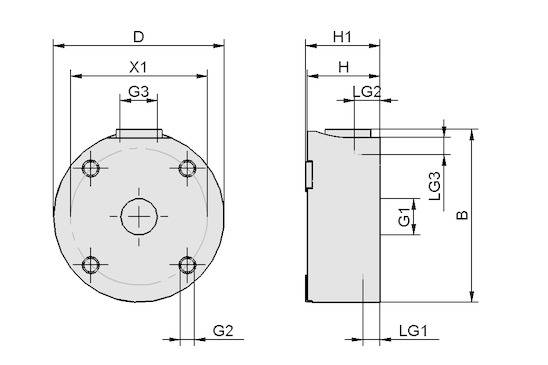 SBS 60 SF G1/8-IG ESD/AL