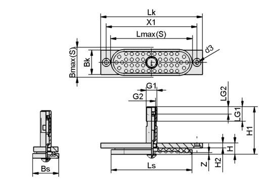 SPLO 100x32 NBR-55 TV