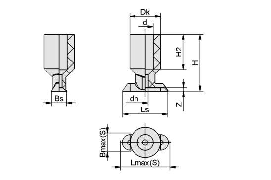 SGON 30x10 NBR-60 G1/8-IG SGON 30x10 NBR-60 G1/8-IG
