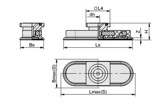 SAOF 140x70 NBR-45 RA