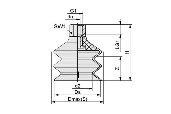 FSG 85 VU1-72 G1/4-IG ON