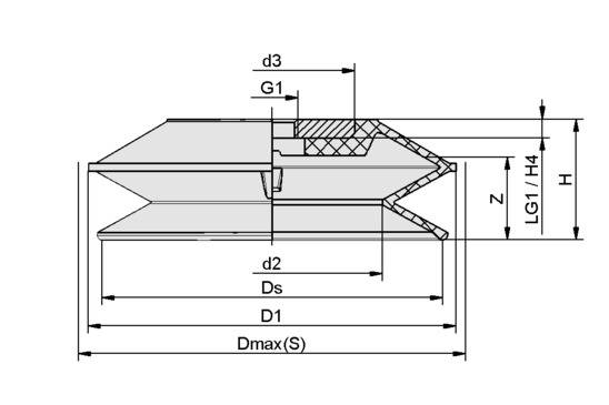FSGPL 120 NBR-55 G1/2-IG FSGPL 120 NBR-55 G1/2-IG