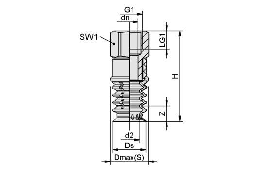 SPB4 20 SI-55 G3/8-IG