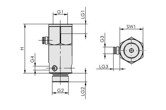 IV 3 3/2 G1/4-IG G3/8-AG 24V-DC