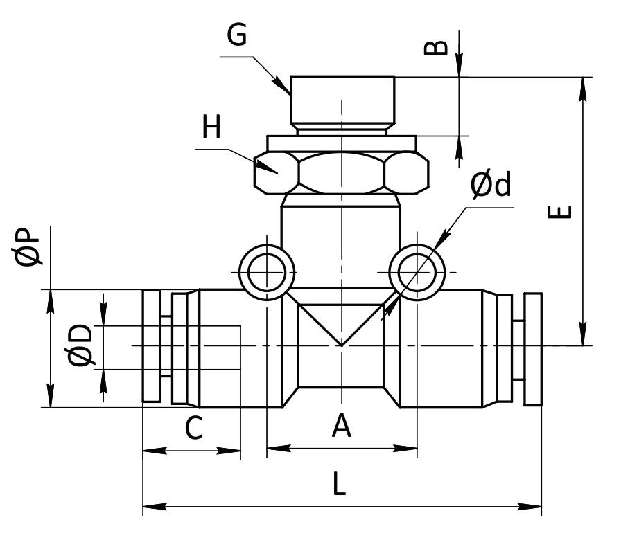 SF-EPB 10G04 Фитинг