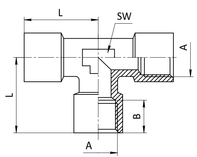 SF-Z2003 1/8 Фитинг