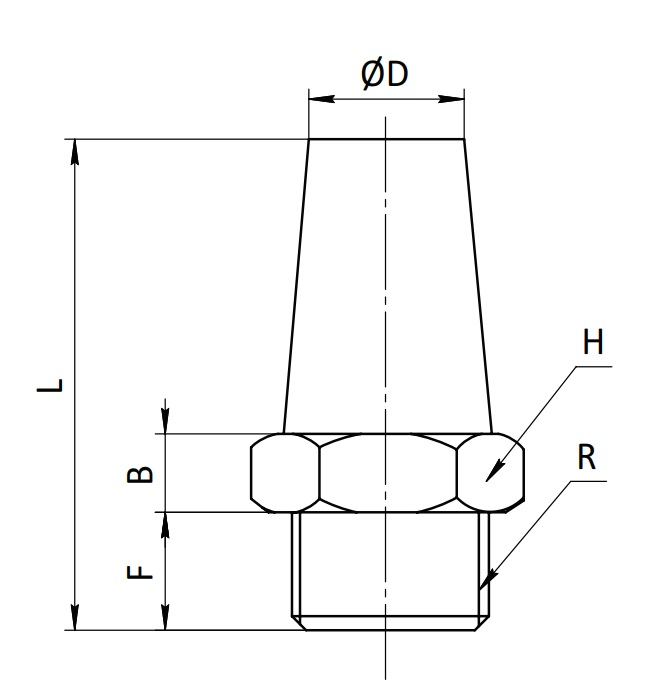 Глушитель SF-BSL-01 R1/8" Глушитель SF-BSL-01 R1/8"