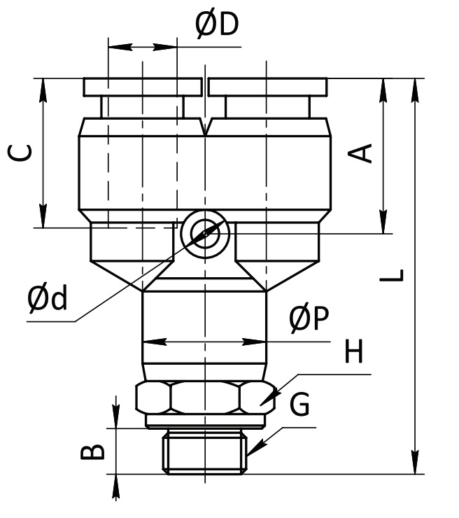 SF-EPX 6G02 Фитинг