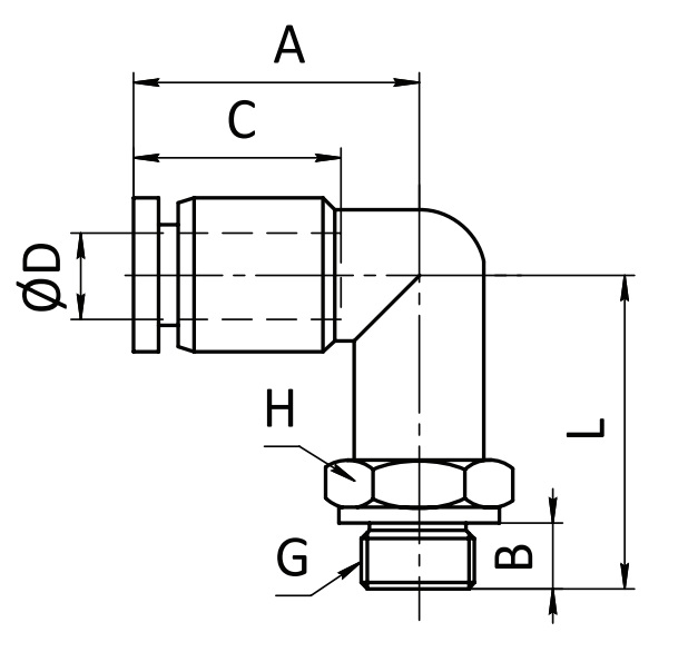 SF-MPL 4M5 Фитинг