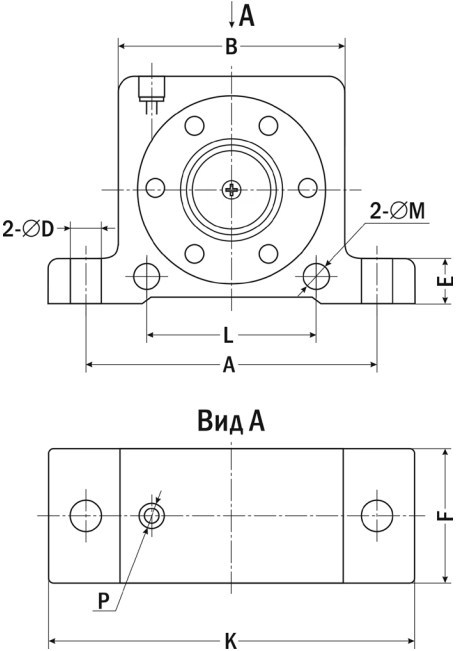 Пневмовибратор роликовый SС-PV-R-100