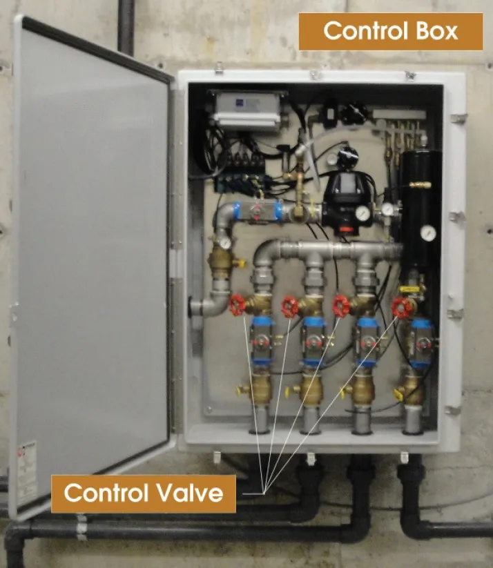 Оригинальный шкаф барботажа — фотография