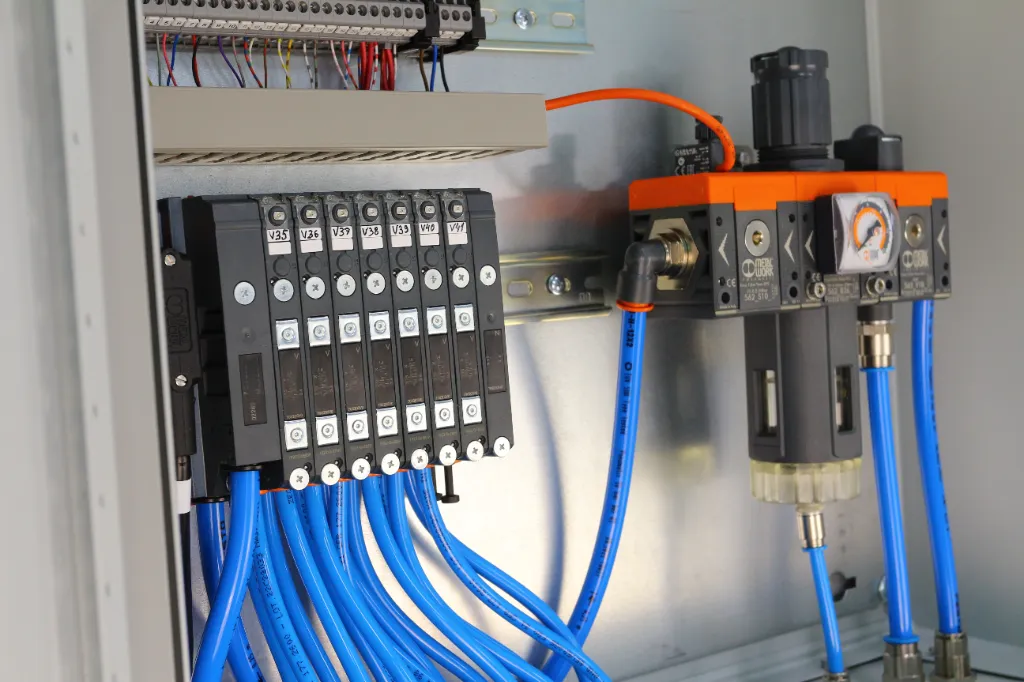 Шкафы управления системой водоподготовки — общий вид