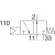 SVOS-3-1/8 10191 FESTO - Распределитель для панельного монтажа механ. упр., 3/2 НО, G1/8, изображение 2