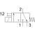 MHA3-M1H-3/2G-3-K 525136 FESTO - Распределитель электр. упр., 3/2 НЗ, 24 VDC, изображение 2