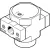 HEL-1-D-MAXI 165083 FESTO - Клапан плавного пуска пневм. упр., G1, 2/2 НЗ, изображение 1