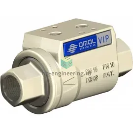 VNC20008 OMAL - Коаксиальный клапан, G1 1/2, ДУ 40, 2/2 НЗ, уплотн. VITON, изображение 1