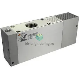 ZL212-DPL-Q SMC - Вакуумный эжектор, сопло 1.2 мм, G3/4-G1/8, изображение 1