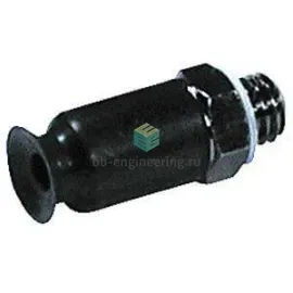 ZPT20CN-B01 SMC - Присоска вакуумная круглая плоская, 20 мм, резина NBR, PT1/8, изображение 1