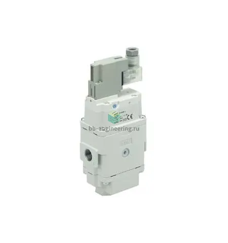 AV3000-F03-5YB-A SMC - Клапан плавного пуска электр. упр., G3/8, 24 V DC, 3/2 НЗ, изображение 1