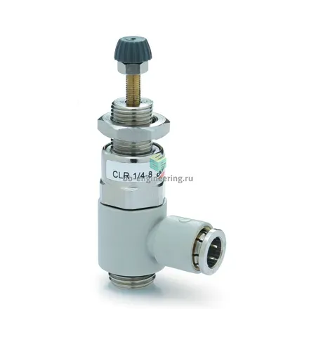 CLR 1/8-4 CAMOZZI - Микрорегулятор давления, G1/8-4 мм, 10 бар, изображение 1