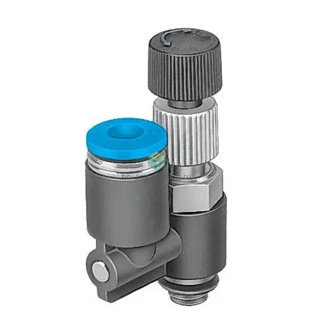 LRL-1/8-QS-6 153513 FESTO - Клапан регулирования перепада давлений, G1/8-6 мм, 8 бар, изображение 1