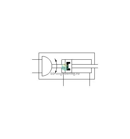 DSL-25-50-270-CC-A-S20-B 556478 FESTO - Линейно-поворотный привод, 25X50 мм, двуст. полый шток, изображение 2