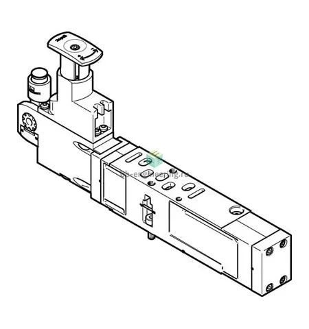 VABF-S4-1-R2C2-C-10 540162 FESTO - Блочный регулятор, ISO 15407-2, ISO 01 (26 мм), изображение 1