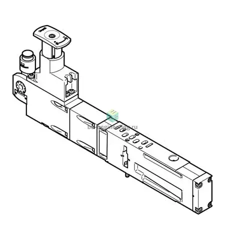 VABF-S4-2-R2C2-C-10E 560763 FESTO - Блочный регулятор, ISO 15407-2, ISO 02 (18 мм), изображение 1