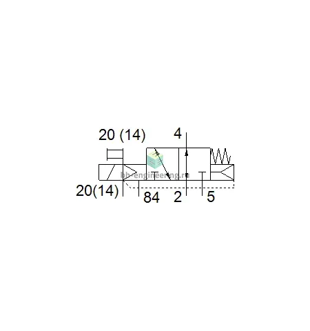 VUVG-B10Z-M32U-RZT-F-1T1L 8028232 FESTO - Распределитель электр. упр., 3/2 НО, 24 VDC, изображение 2