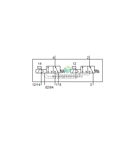VMPA1-M1H-KU-PI 553110 FESTO - Распределитель электр. упр., 2X3/2 НЗ, 24 VDC, изображение 2