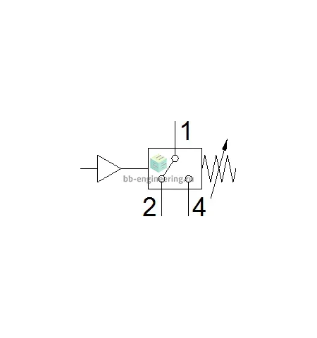 PEV-W-KL-LED-GH 152618 FESTO - Реле давления 2÷8 бар, НО/НЗ, M5, изображение 2