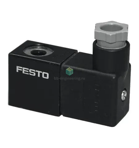 MSFW-110-50/60 6720 FESTO - Катушка электромагнитная с разъёмом 110 V AC, 7 VA, 22 мм, изображение 1