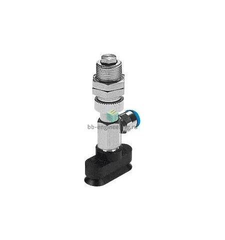 ESG-10X30 189188 FESTO - Присоска вакуумная овальная плоская, 10X30 мм, резина NBR, изображение 1