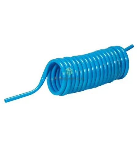 SPC1610B5 CAMOZZI - Шланг спиральный полиуретановый 16 мм, 5 м, синий, изображение 1