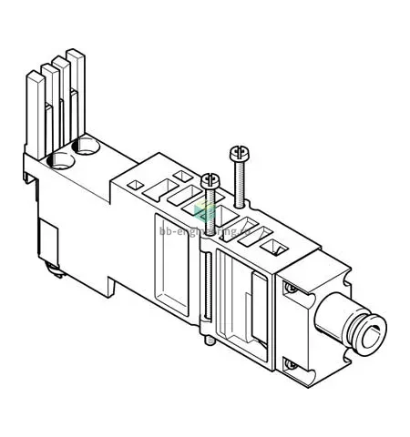 VMPA2-VSP-QS6 8035441 FESTO - Вертикальная плита питания воздухом, изображение 1