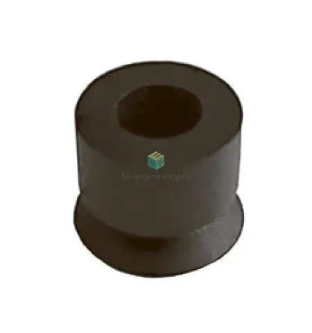 VACF-0100S CAMOZZI - Присоска вакуумная круглая плоская, 10 мм, силикон, без держателя, изображение 1
