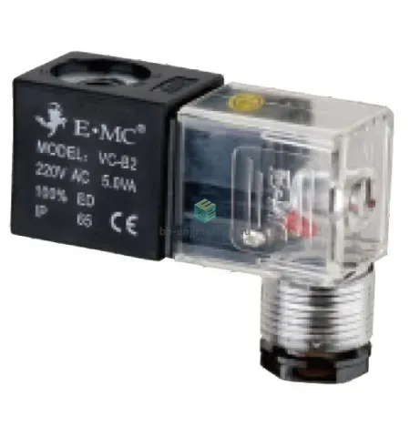 XHD-V2-E6 EMC - Катушка электромагнитная с разъёмом 36 V AC, 22 мм, Ø9.2 мм, DIN B 11 мм, изображение 1