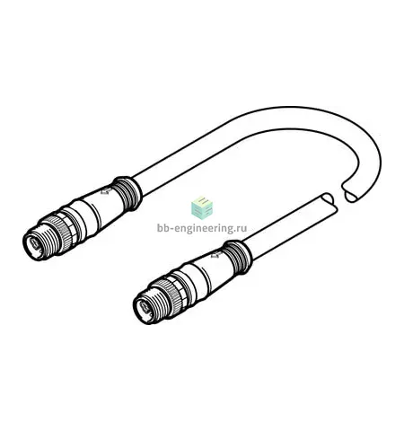 NEBC-F12G8-KH-0.25-N-S-F12G8 564189 FESTO - Соединительный кабель, изображение 1