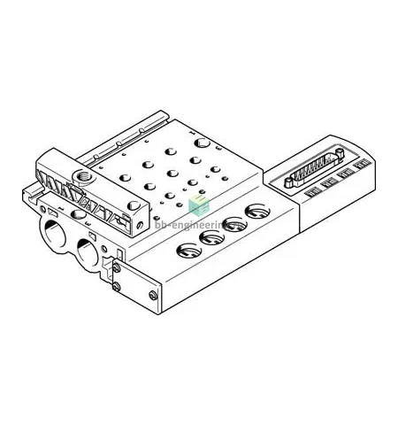 VABM-B6-E-G12-4-M1 537618 FESTO - Плита монтажная, изображение 1