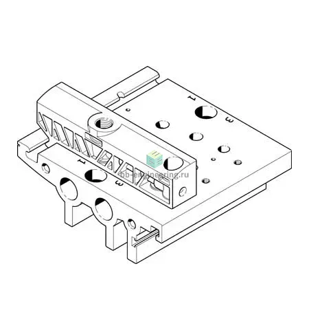 VABM-B6-E-G14-2 537500 FESTO - Плита монтажная, изображение 1