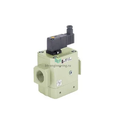 AV3000-F03-5YZ-Q SMC - Клапан плавного пуска электр. упр., G3/8, 24 V DC, 3/2 НЗ, изображение 1