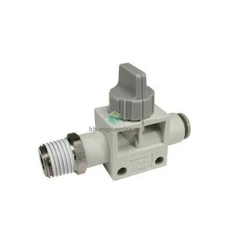 VHK2-02S-10F SMC - Отсечной клапан ручной, 2/2 бист., R1/4-10 мм, изображение 1