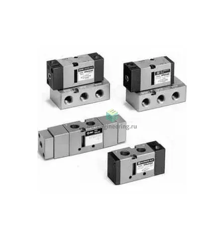 VFA3130-02 SMC - Распределитель пневм. упр., 5/2 моност., G1/4, изображение 1