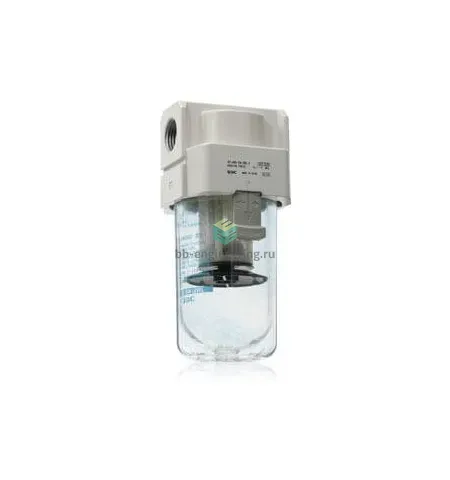 AFJ20-F02-40-S SMC - Вакуумный фильтр, G1/4, 40 мкм, 130 л/мин, изображение 1